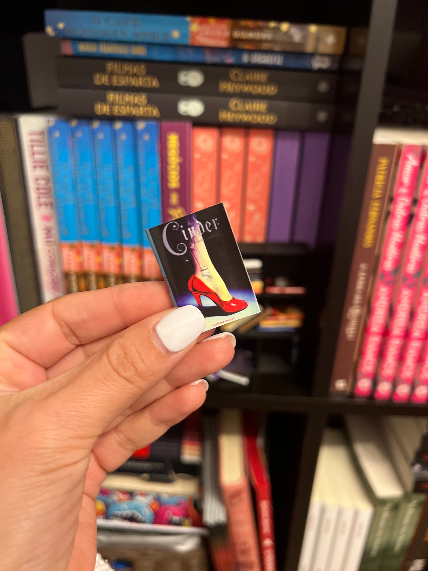 Mini-Estante e Mini-livros