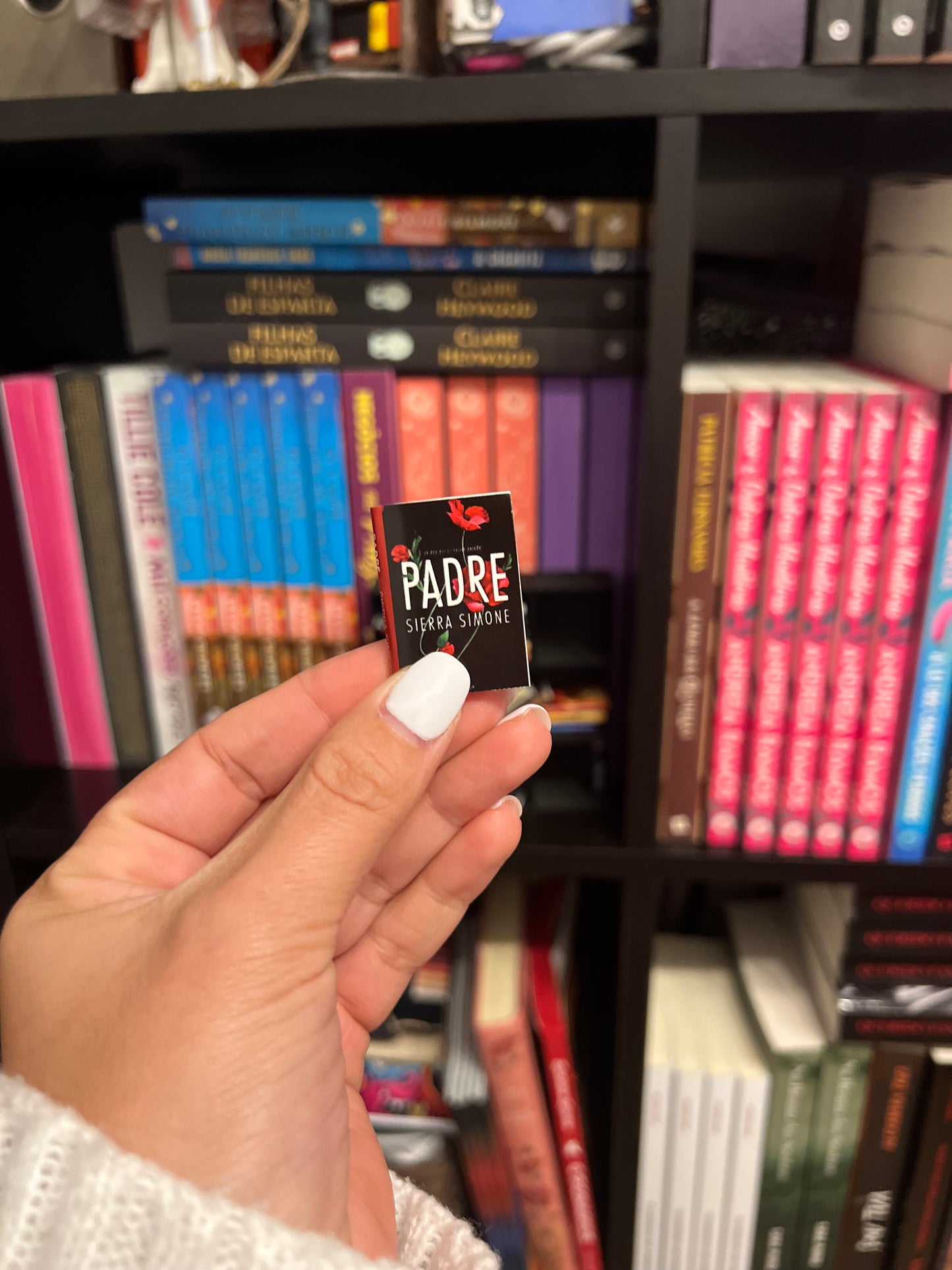 Mini-Estante e Mini-livros
