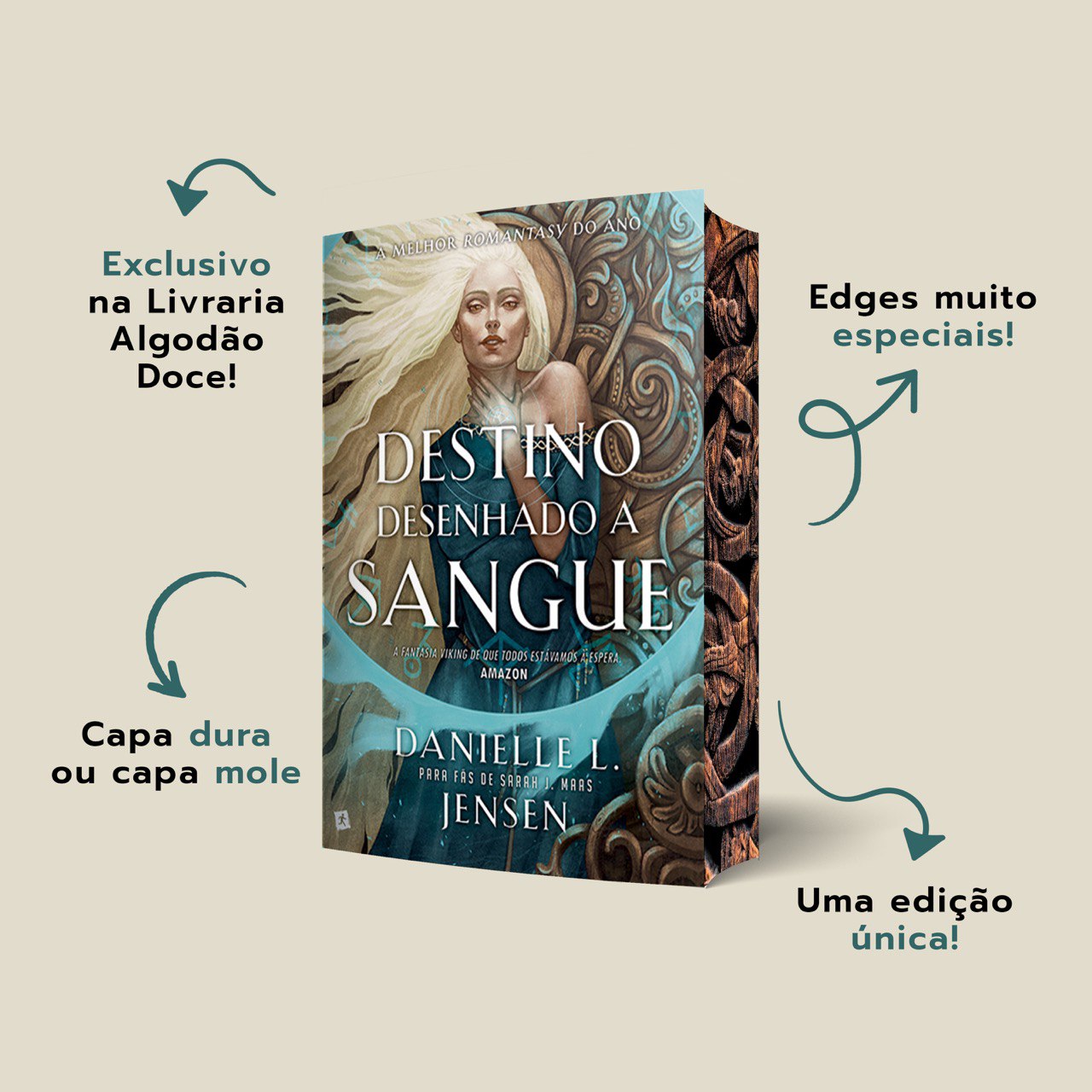 Destino Desenhado a Sangue (Edges Impressas)